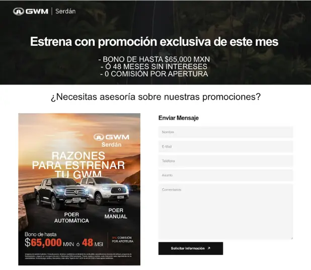 landing pages
