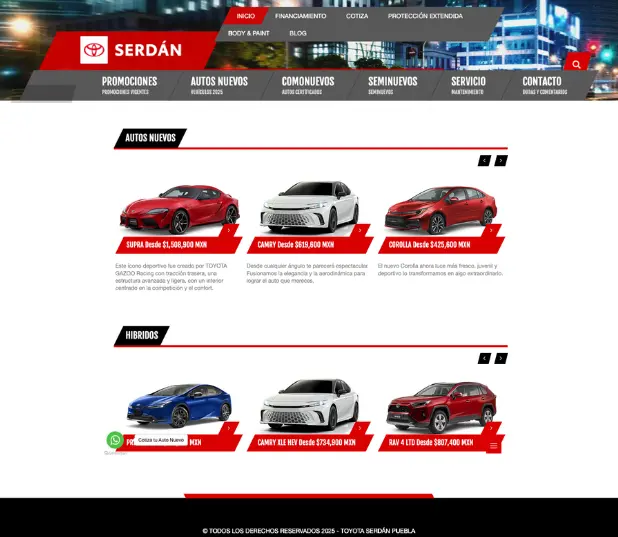 rediseño de paginas web