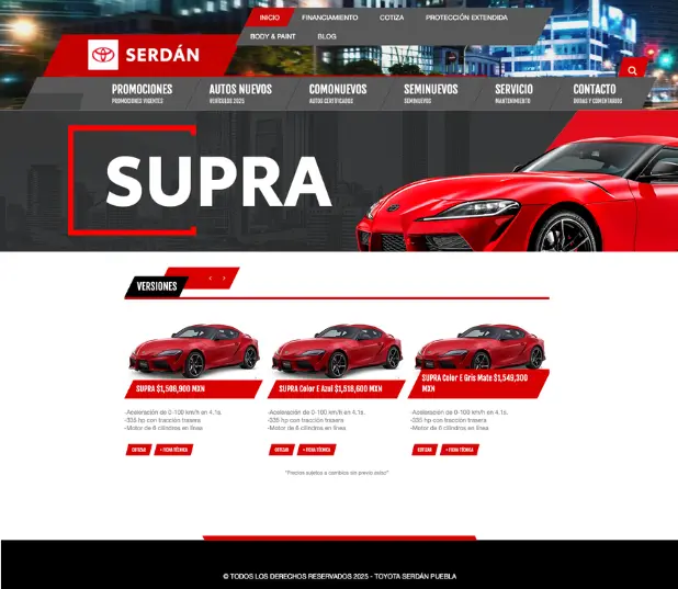 rediseño de paginas web